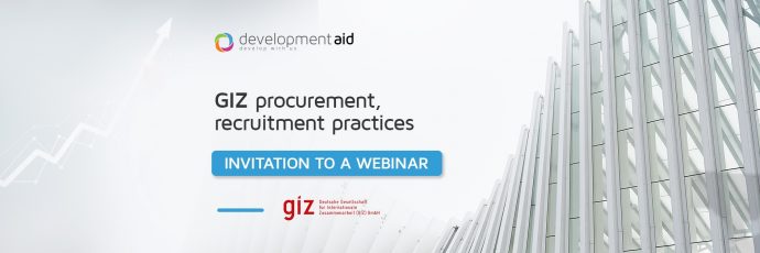 GIZ procurement, recruitment p